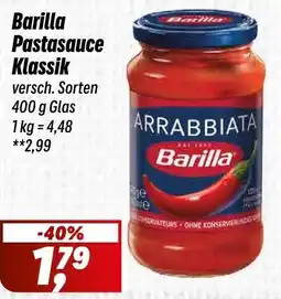 Simmel Barilla Pastasauce Klassik Angebot