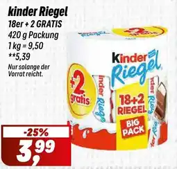 Simmel Kinder Riegel Angebot