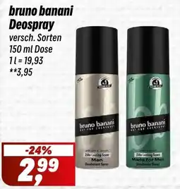 Simmel bruno banani Deospray Angebot