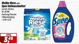 Simmel Weißer Riese oder Spee Vollwaschmittel Angebot