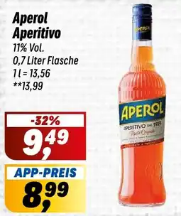 Simmel Aperol Aperitivo Angebot