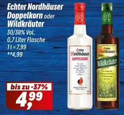 Simmel Echter Nordhäuser Doppelkorn oder Wildkräuter Angebot