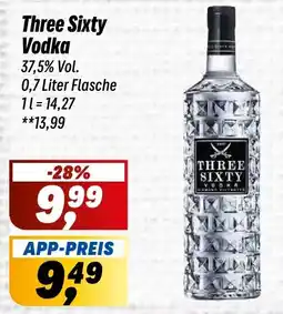 Simmel Three Sixty Vodka Angebot