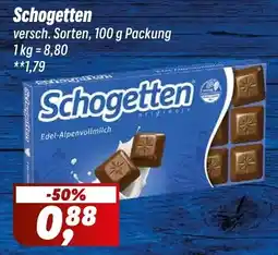 Simmel Schogetten Edel-Alpenvollmilch Angebot