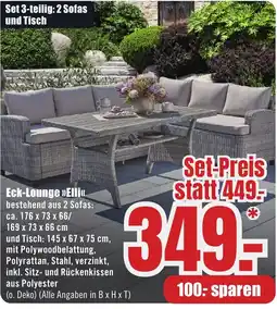 B1 Discount Baumarkt Eck-Lounge »Elli« Angebot