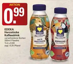 WEZ EDEKA Herzstücke Kaffeedrink Angebot
