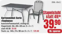 B1 Discount Baumarkt Gartenmöbel-Serie »Toulouse« Stapelstuhl Angebot