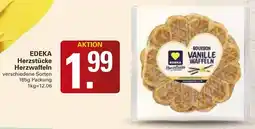 WEZ EDEKA Herzstücke Herzwaffeln Angebot