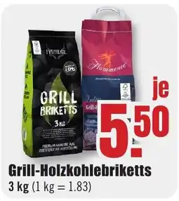 B1 Discount Baumarkt Grill-Holzkohlebriketts Angebot