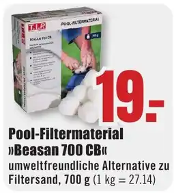 B1 Discount Baumarkt Beasan 700 CB Pool-Filtermaterial Angebot
