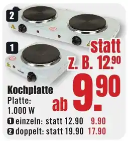 B1 Discount Baumarkt Kochplatte Angebot
