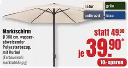 B1 Discount Baumarkt Marktschirm Angebot