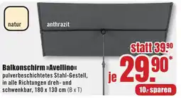 B1 Discount Baumarkt Balkonschirm »Avellino« Angebot