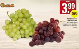 WEZ Italienische Tafeltrauben Angebot