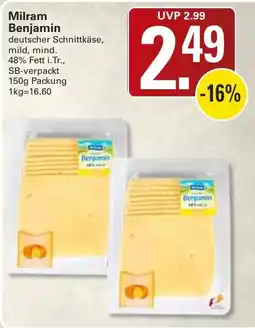 WEZ Milram Benjamin Angebot