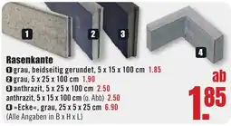B1 Discount Baumarkt Rasenkante Angebot