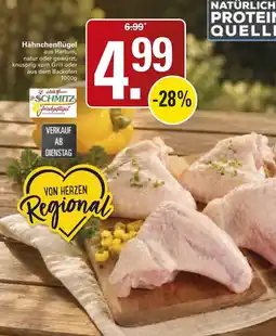 WEZ Schmitz Frischgeflügel Hähnchenflügel Angebot