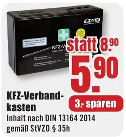 B1 Discount Baumarkt KFZ-Verbandkasten Angebot