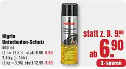 B1 Discount Baumarkt Nigrin Unterboden-Schutz Angebot