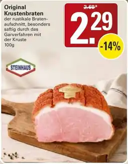 WEZ Original Krustenbraten STEINHAUS Angebot