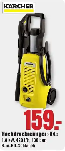 B1 Discount Baumarkt KARCHER Hochdruckreiniger »K4« Angebot