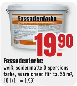 B1 Discount Baumarkt Fassadenfarbe Angebot