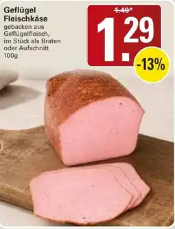 WEZ Geflügel Fleischkäse Angebot