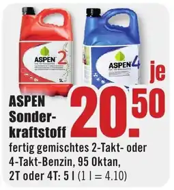 B1 Discount Baumarkt ASPEN Sonder-kraftstoff Angebot