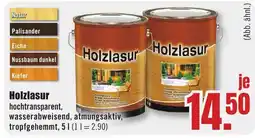 B1 Discount Baumarkt Holzlasur Angebot