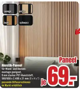 B1 Discount Baumarkt Paneel Angebot