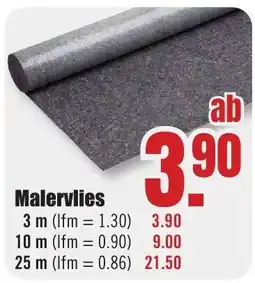 B1 Discount Baumarkt Malervlies Angebot