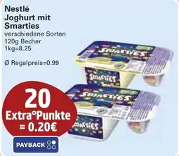 WEZ Nestlé Joghurt mit Smarties Angebot