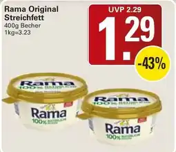 WEZ Rama Original Streichfett Angebot
