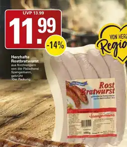 WEZ Rost Bratwurst Spengemann Angebot