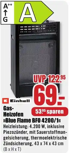 B1 Discount Baumarkt Einhell Gas-Heizofen »Blue Flame BFO 4200/1« Angebot