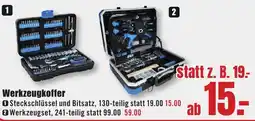 B1 Discount Baumarkt Werkzeugkoffer Angebot