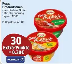 WEZ Popp Brotaufstrich Angebot