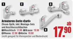 B1 Discount Baumarkt Armaturen-Serie »Carli« Angebot