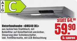 B1 Discount Baumarkt Unterbauhaube »DH640 IXL« Angebot