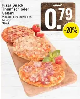 WEZ Pizza Snack Angebot
