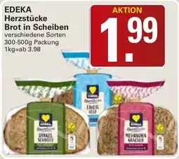 WEZ EDEKA Herzstücke Brot in Scheiben Angebot
