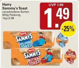 WEZ Harry Sammy's Toast Angebot
