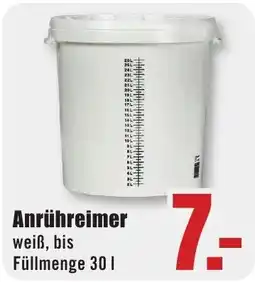 B1 Discount Baumarkt Anrühreimer weiß Angebot