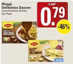WEZ Maggi Delikatess Saucen Angebot