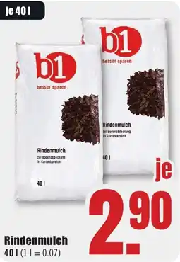 B1 Discount Baumarkt b1 Rindenmulch Angebot