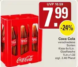 WEZ Coca Cola Angebot