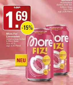 WEZ More Fizi Limonaden Angebot