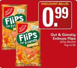 WEZ Gut & Günstig Erdnuss Flips Angebot