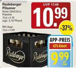WEZ Radeberger Pilsener Angebot