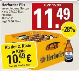 WEZ Herforder Pils Angebot